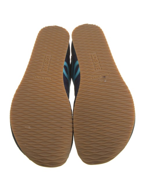 Loewe Suede Printed Athletic Sneakers