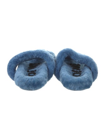 Loewe Shearling Slides