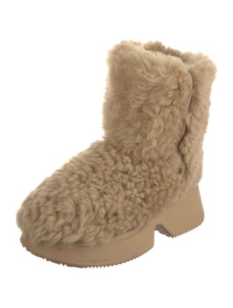 Loewe Shearling Boots
