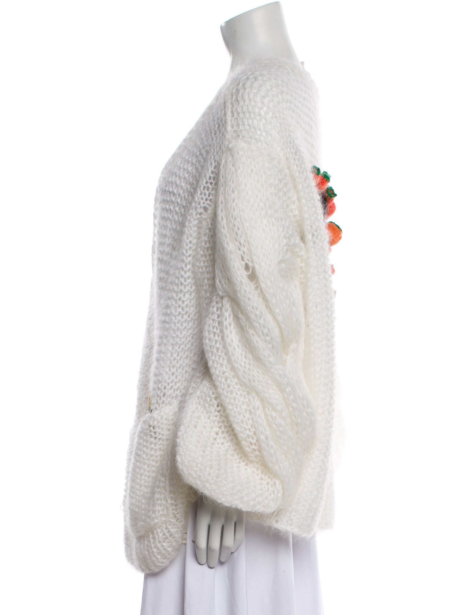 Loewe Mohair Graphic Print Sweater