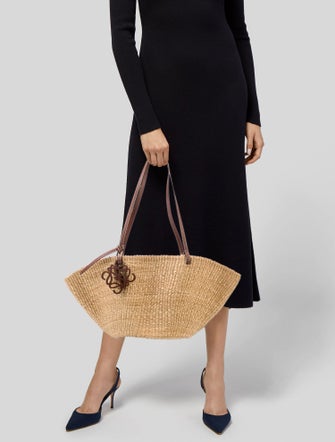 Loewe Raffia Basket