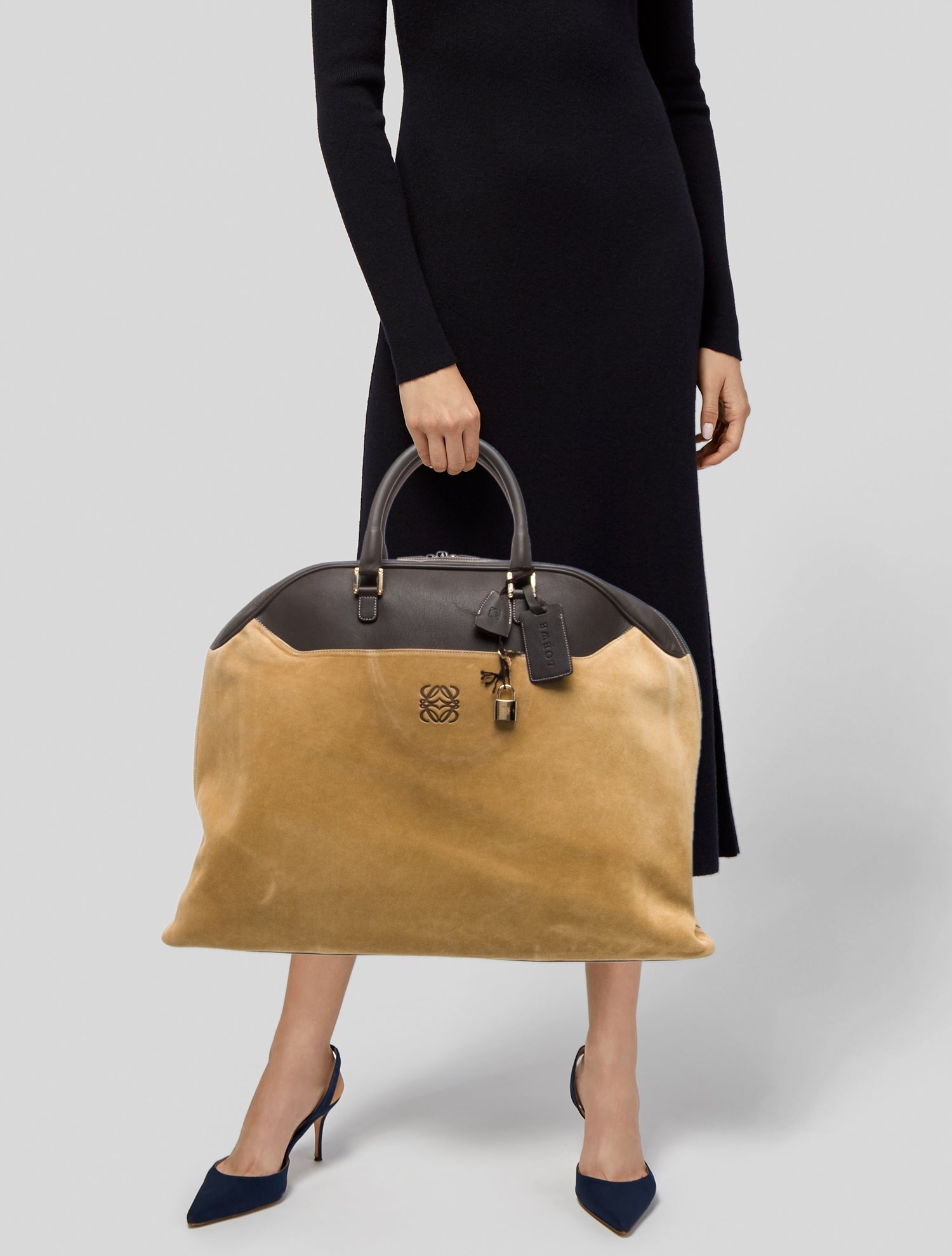 Loewe Suede Amazona Large Vintage