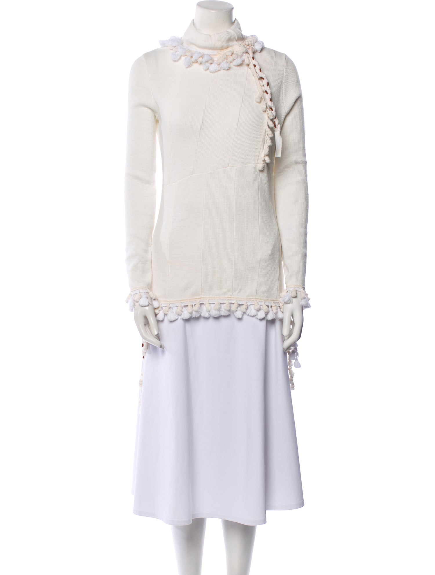 Loewe Mock Neck Long Sleeve Tunic