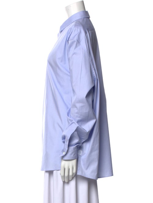 Loewe Striped Long Sleeve Button-Up Top