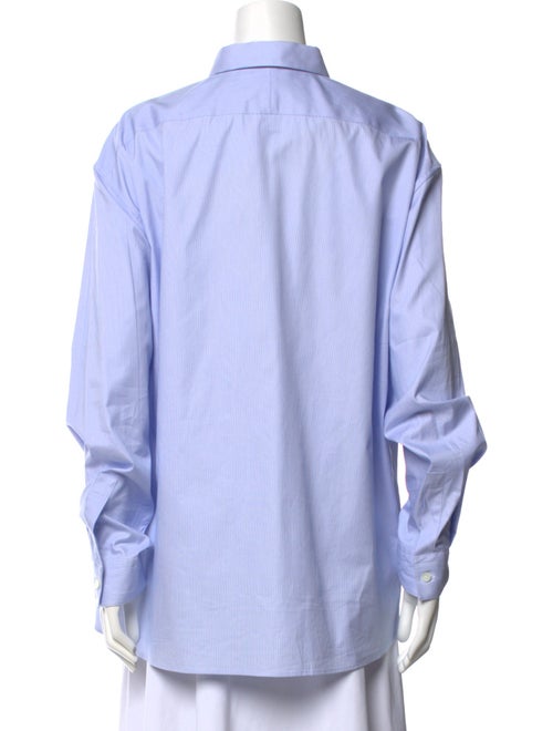 Loewe Striped Long Sleeve Button-Up Top