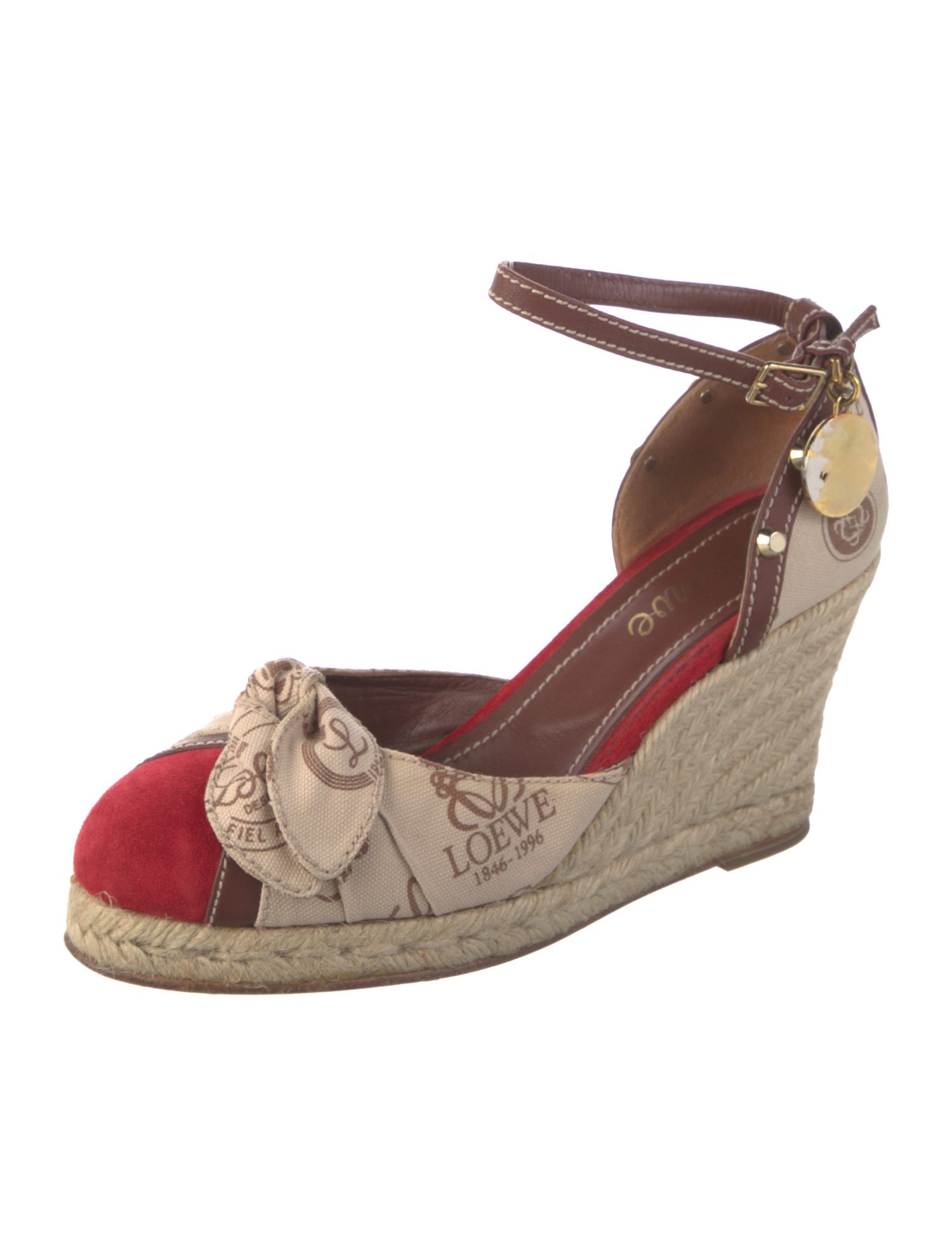 Loewe Canvas Printed Espadrilles