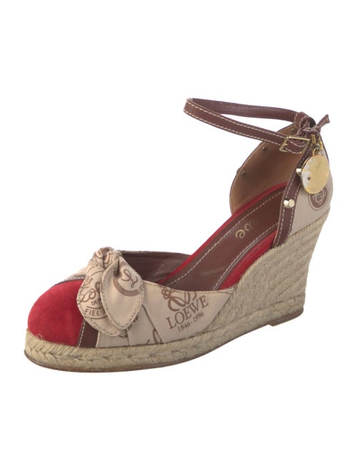 Loewe Canvas Printed Espadrilles