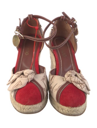 Loewe Canvas Printed Espadrilles