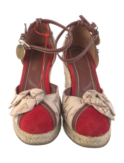 Loewe Canvas Printed Espadrilles