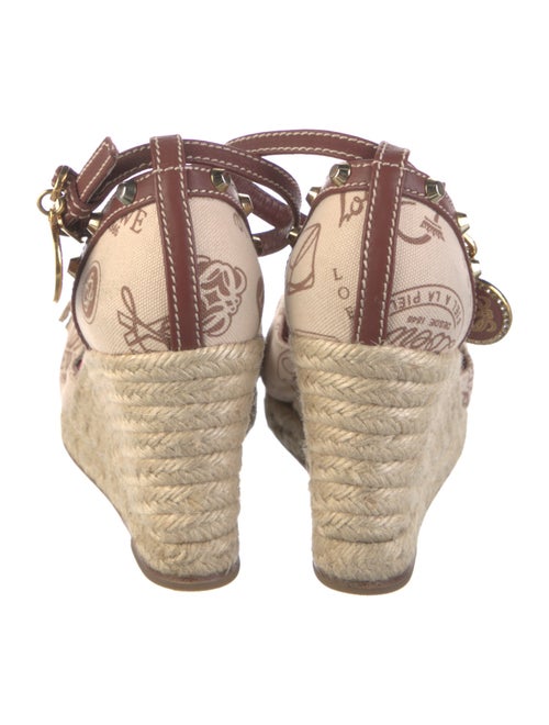 Loewe Canvas Printed Espadrilles