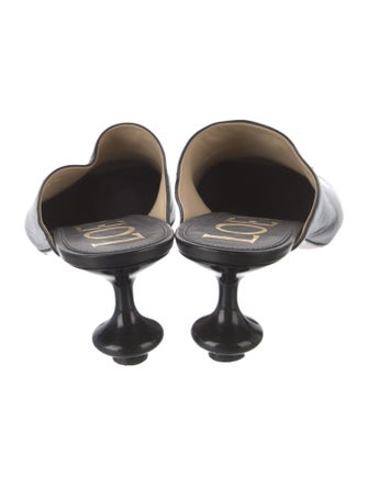 Loewe Leather Mules