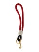 Loewe Red Pattern Printed Leather Keyring