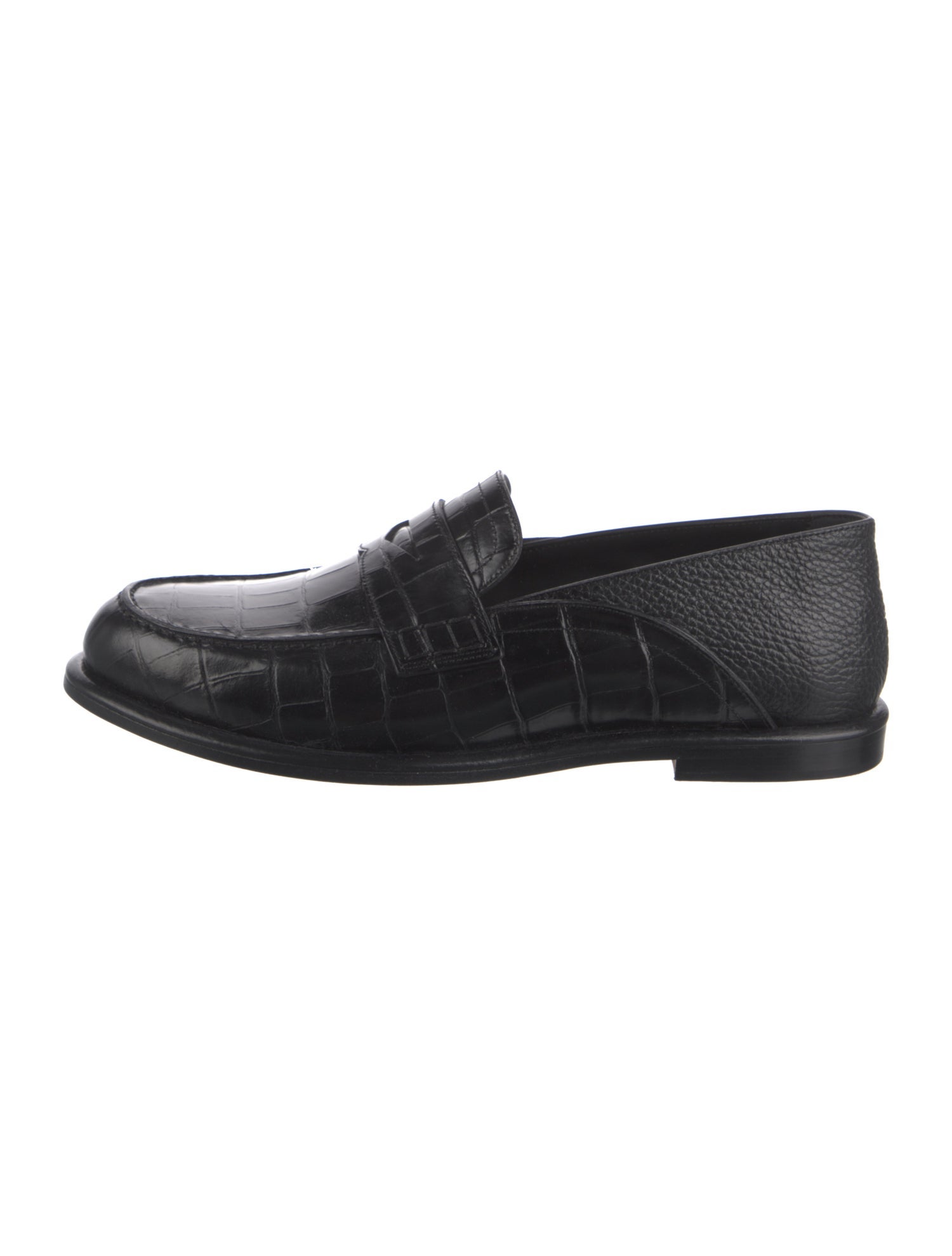 Loewe Leather Loafers