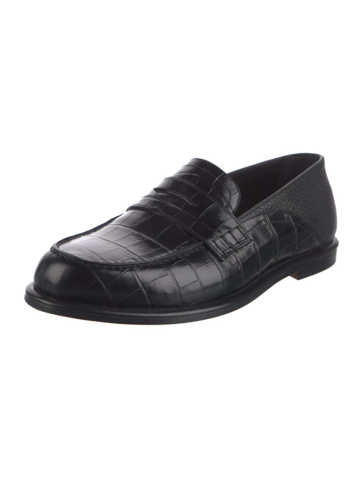 Loewe Leather Loafers