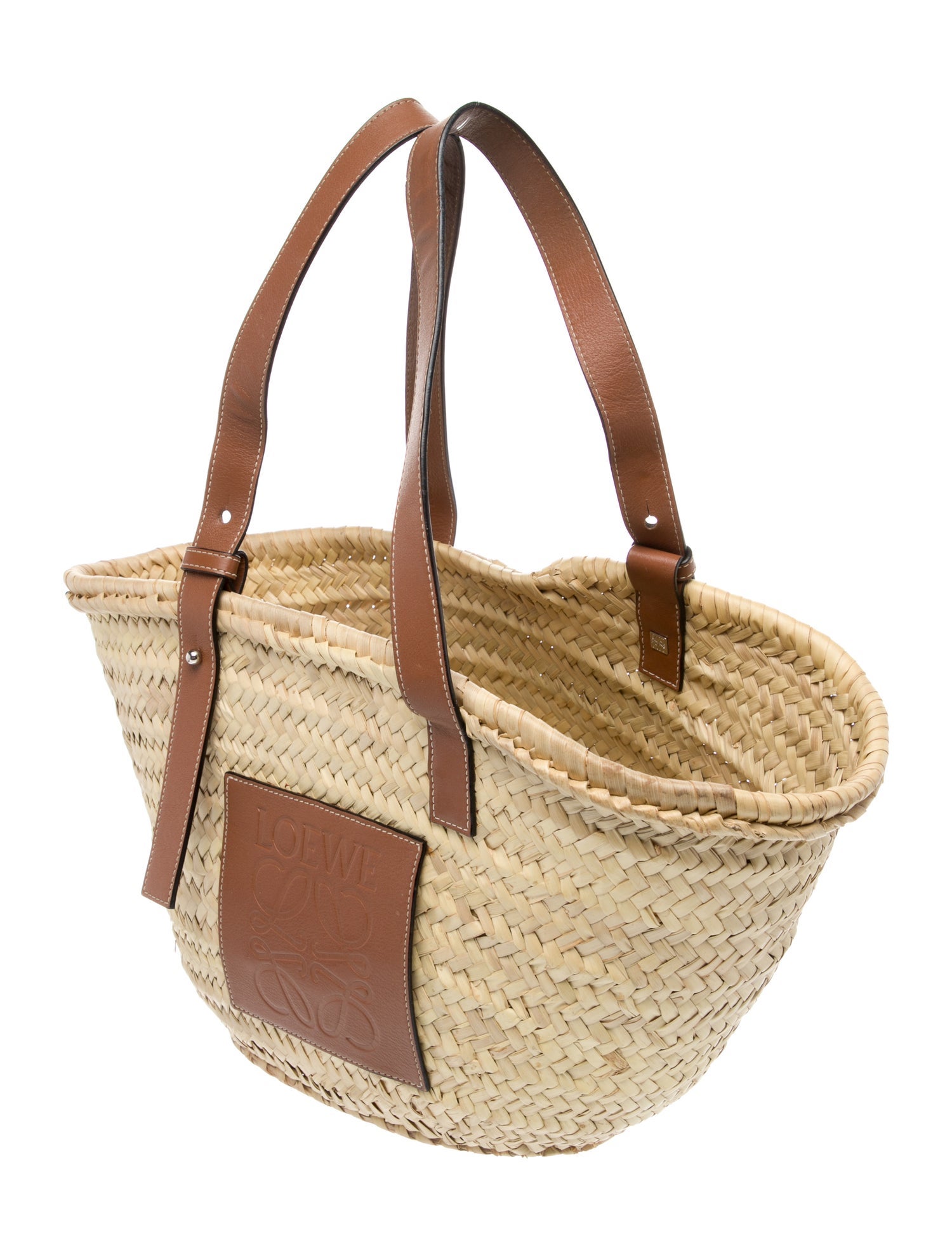 Loewe Raffia Basket