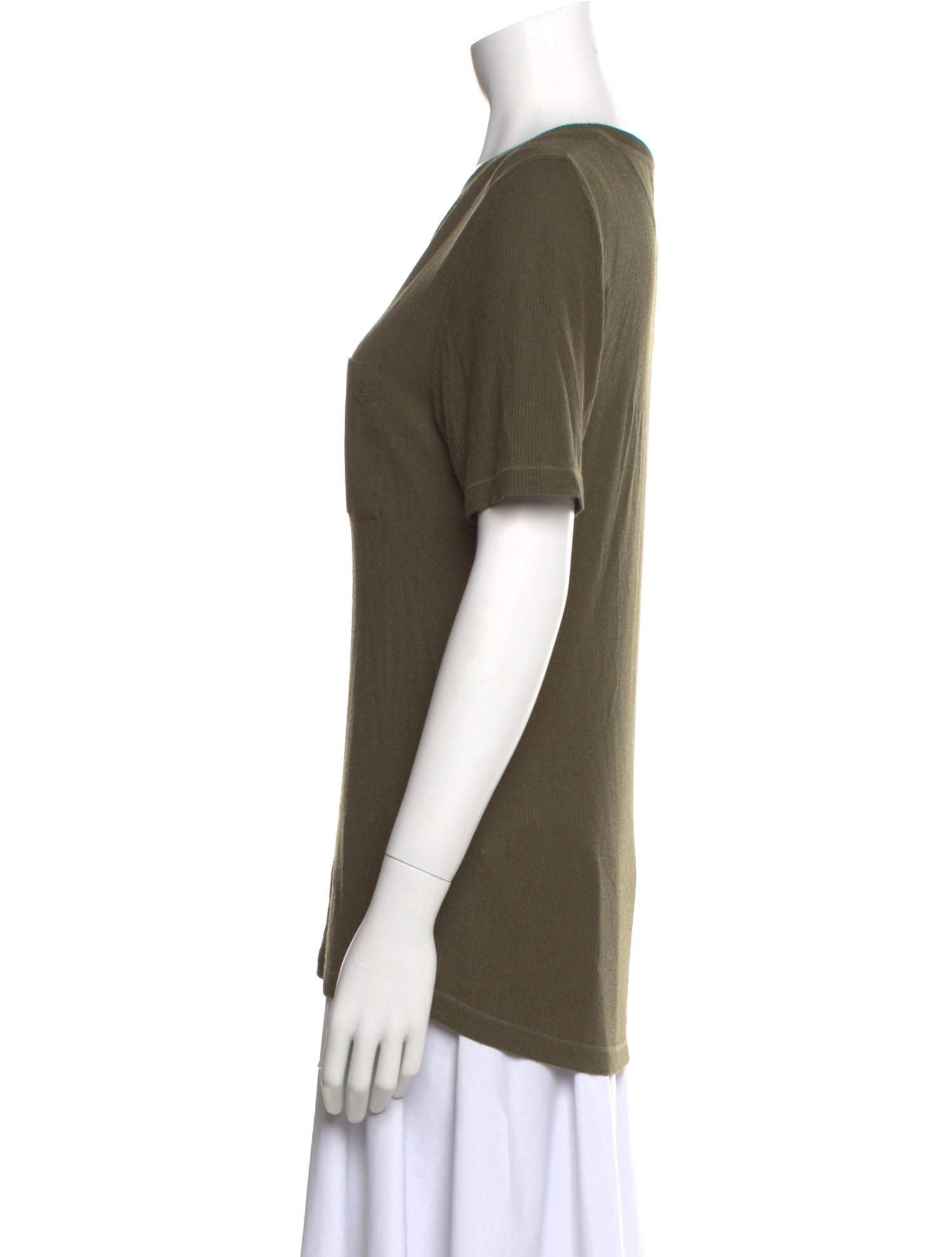 Loewe Anagram Scoop Neck T-Shirt