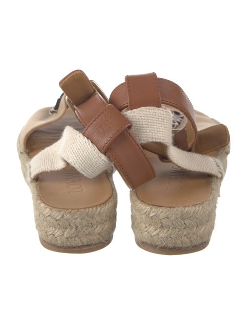 Loewe Canvas Colorblock Pattern Espadrilles