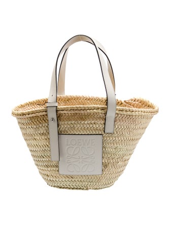 Loewe Raffia Basket