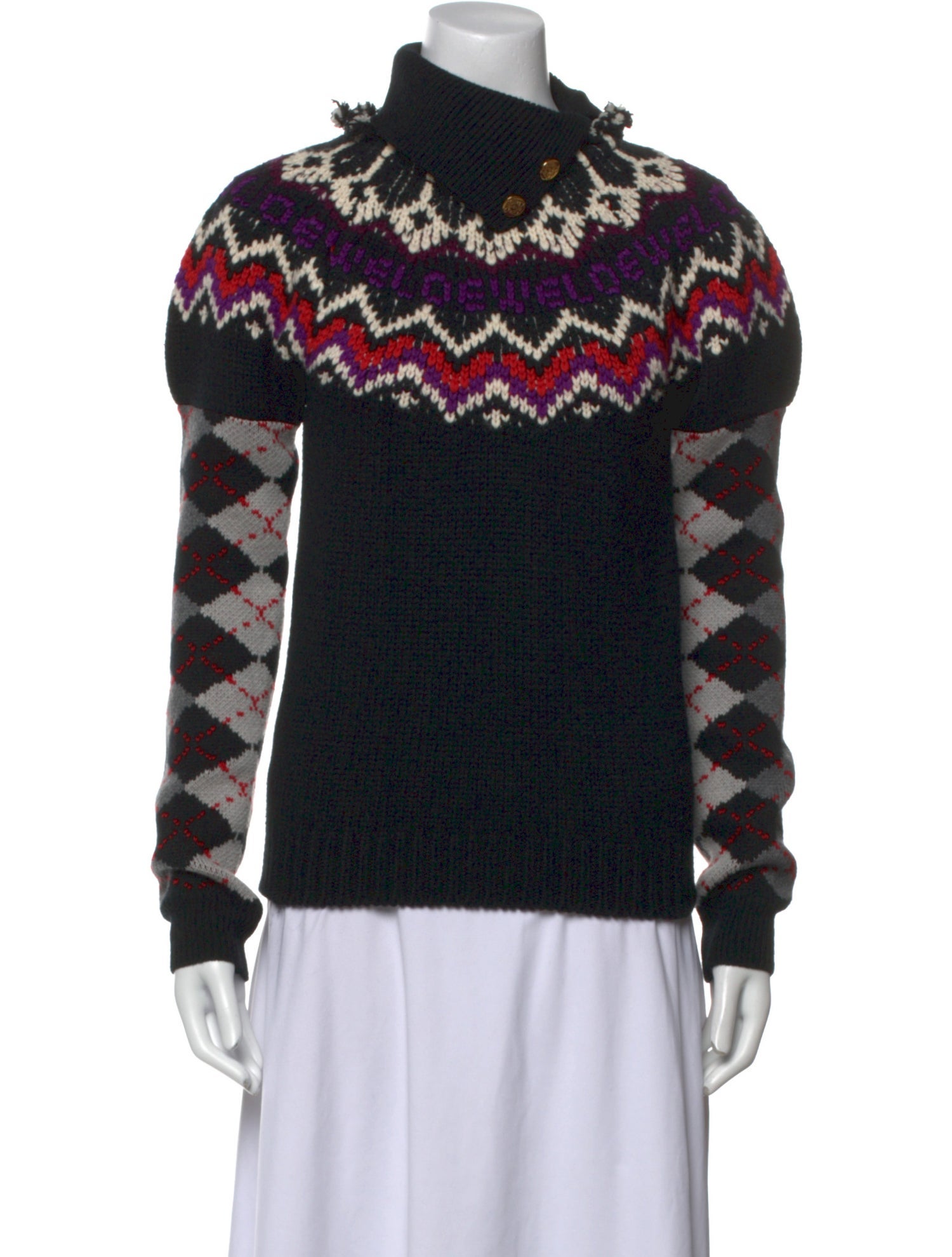 Loewe Wool Printed Sweater