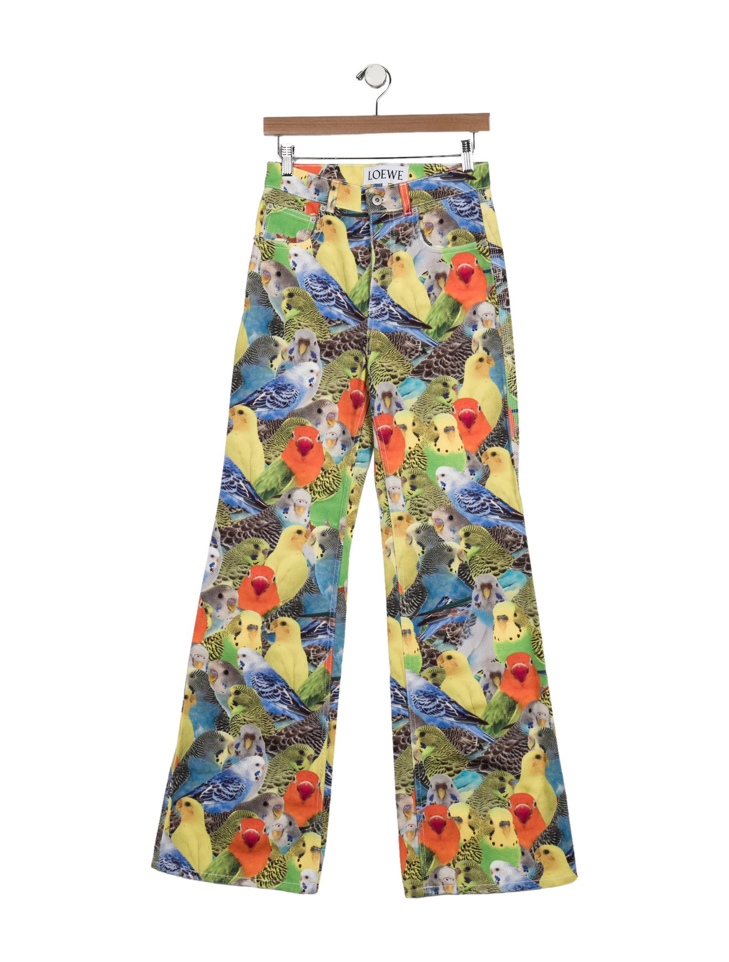 Loewe High-Rise Wide Leg Jeans