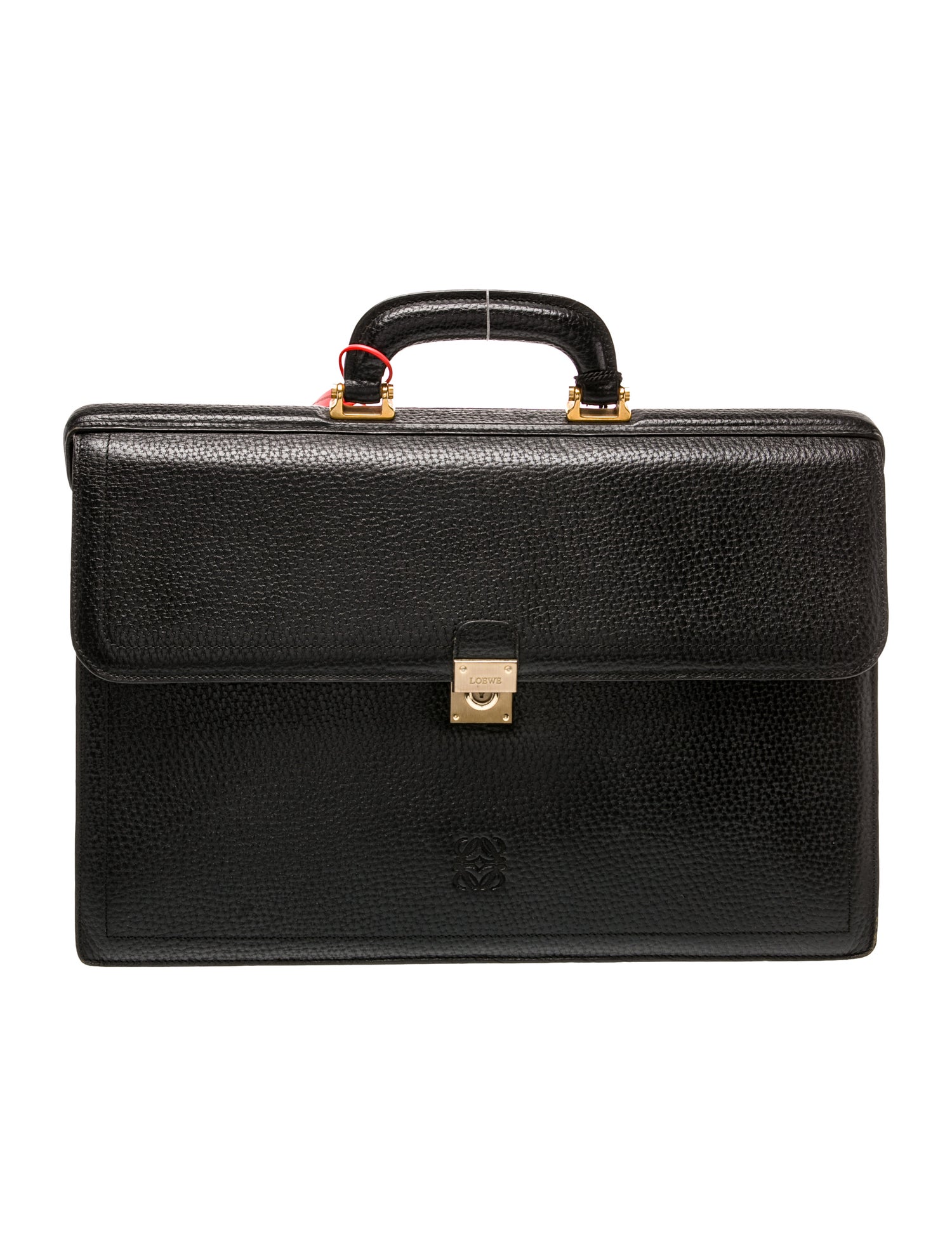 Loewe Leather Briefcase Vintage