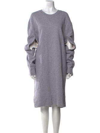 Loewe Crew Neck Midi Length Dress