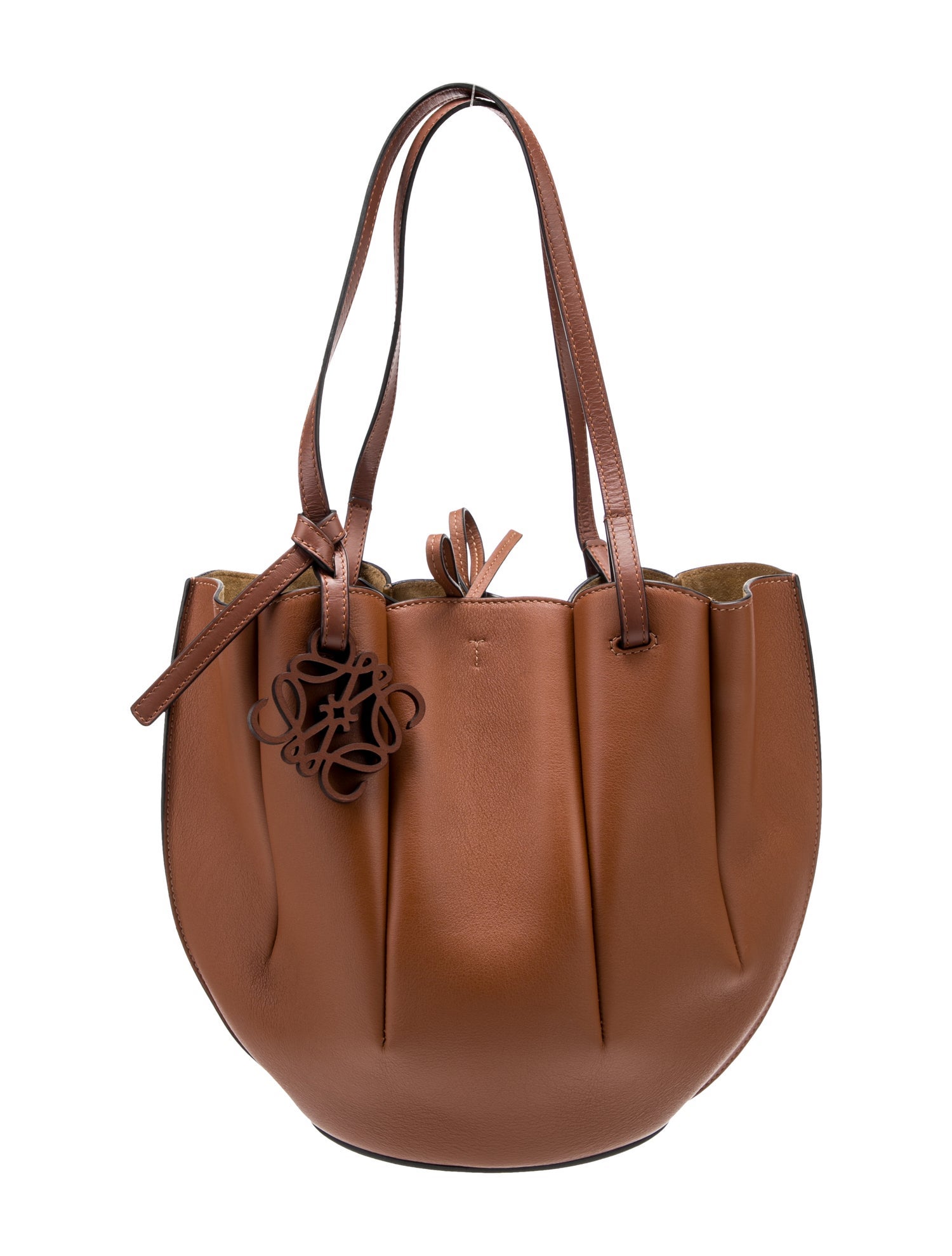 Loewe Leather Bucket Bag