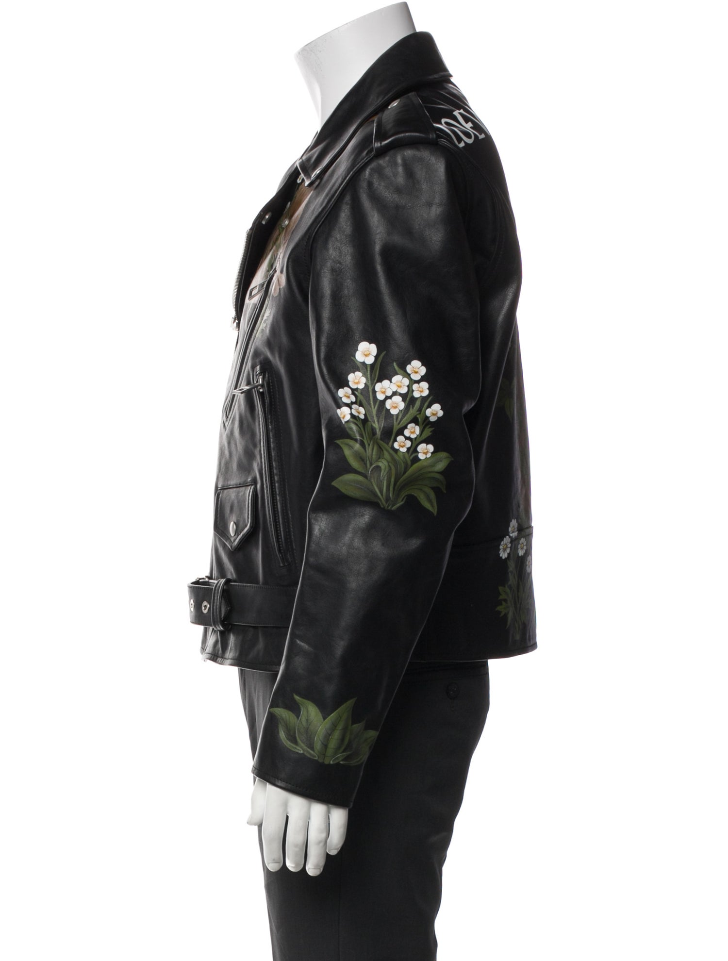 Loewe Calfskin Moto Jacket