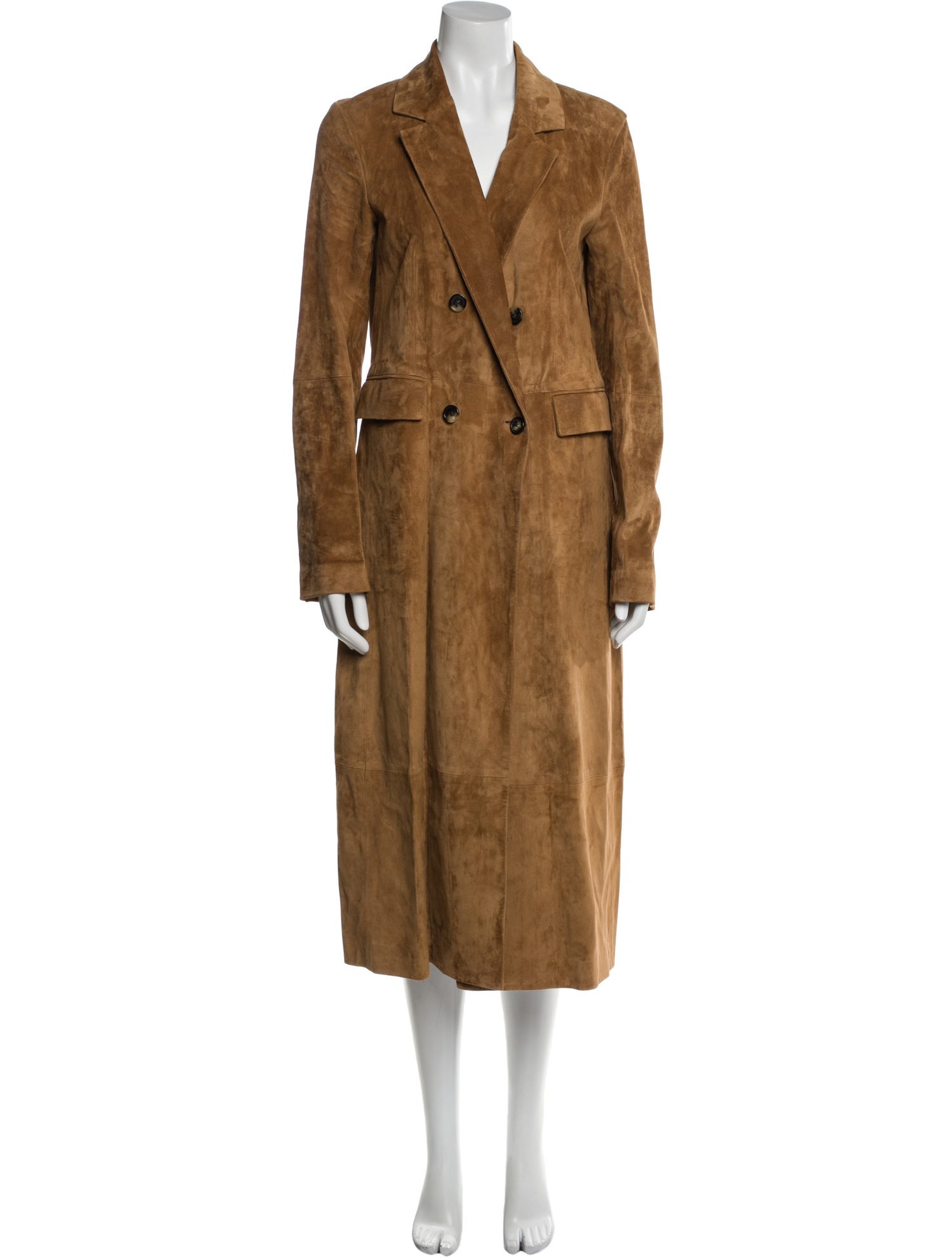 Loewe Suede Trench Coat