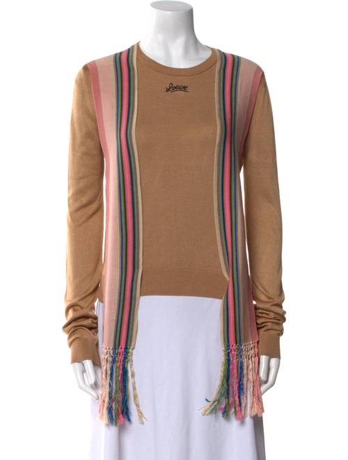 Loewe Silk Graphic Print Top