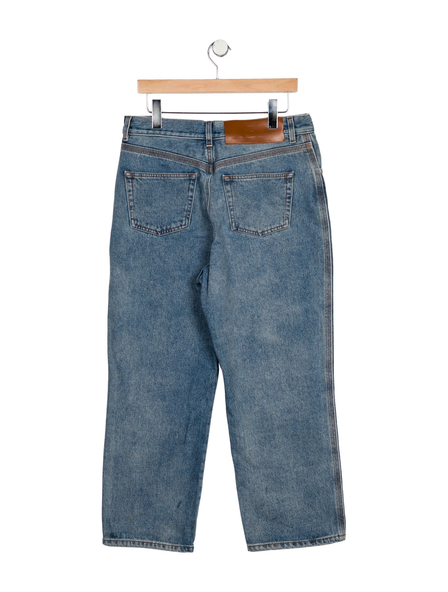 Loewe Anagram Wide Leg Jeans