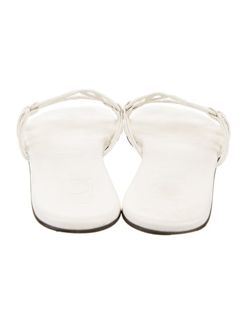 Loewe Leather Cutout Accent Slides