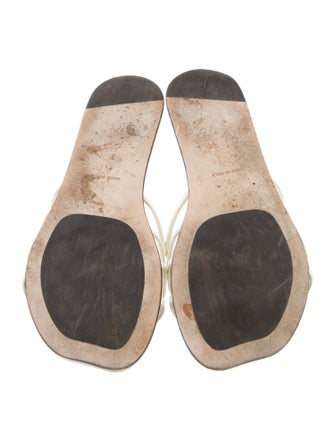 Loewe Leather Cutout Accent Slides