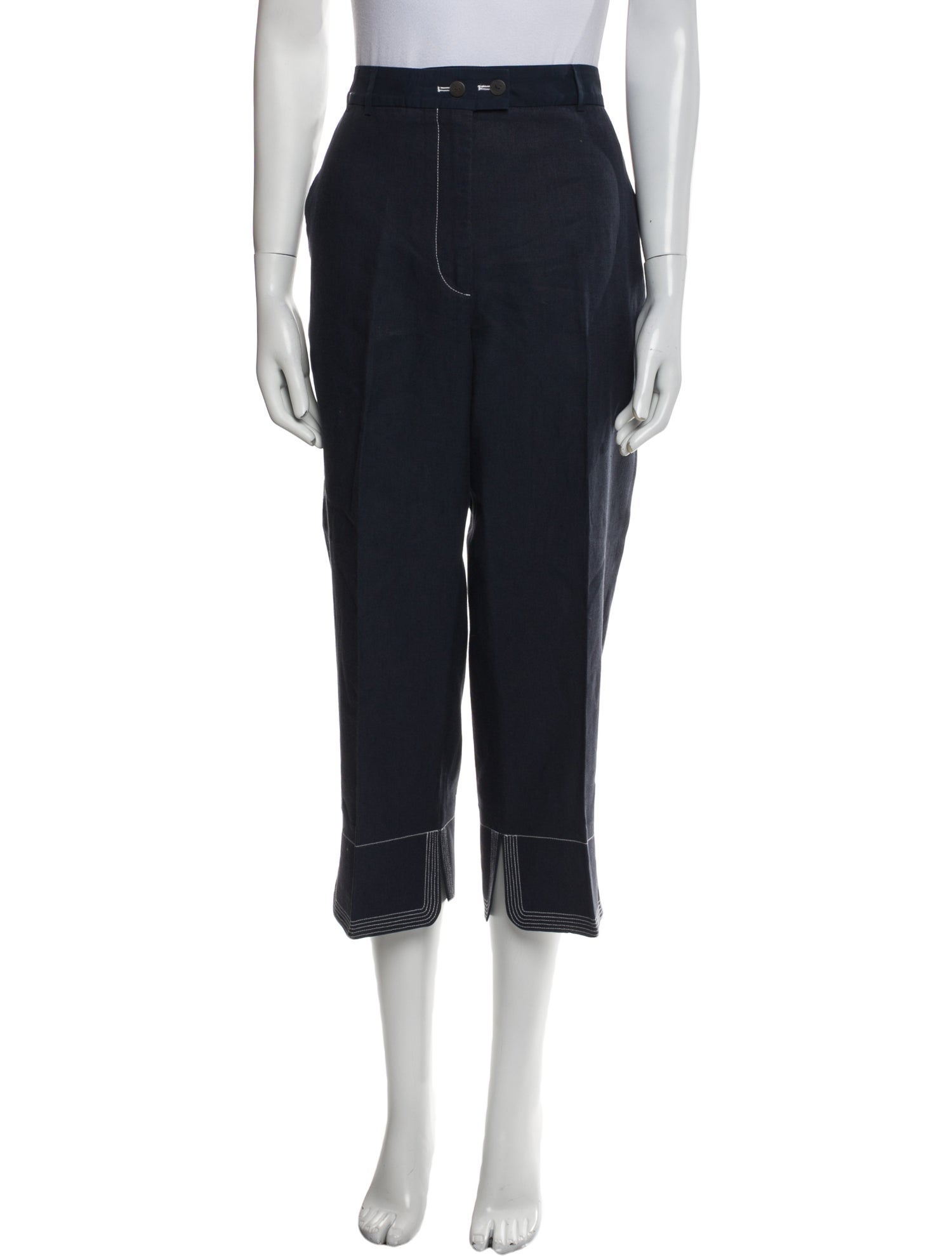 Loewe Linen Wide Leg Pants