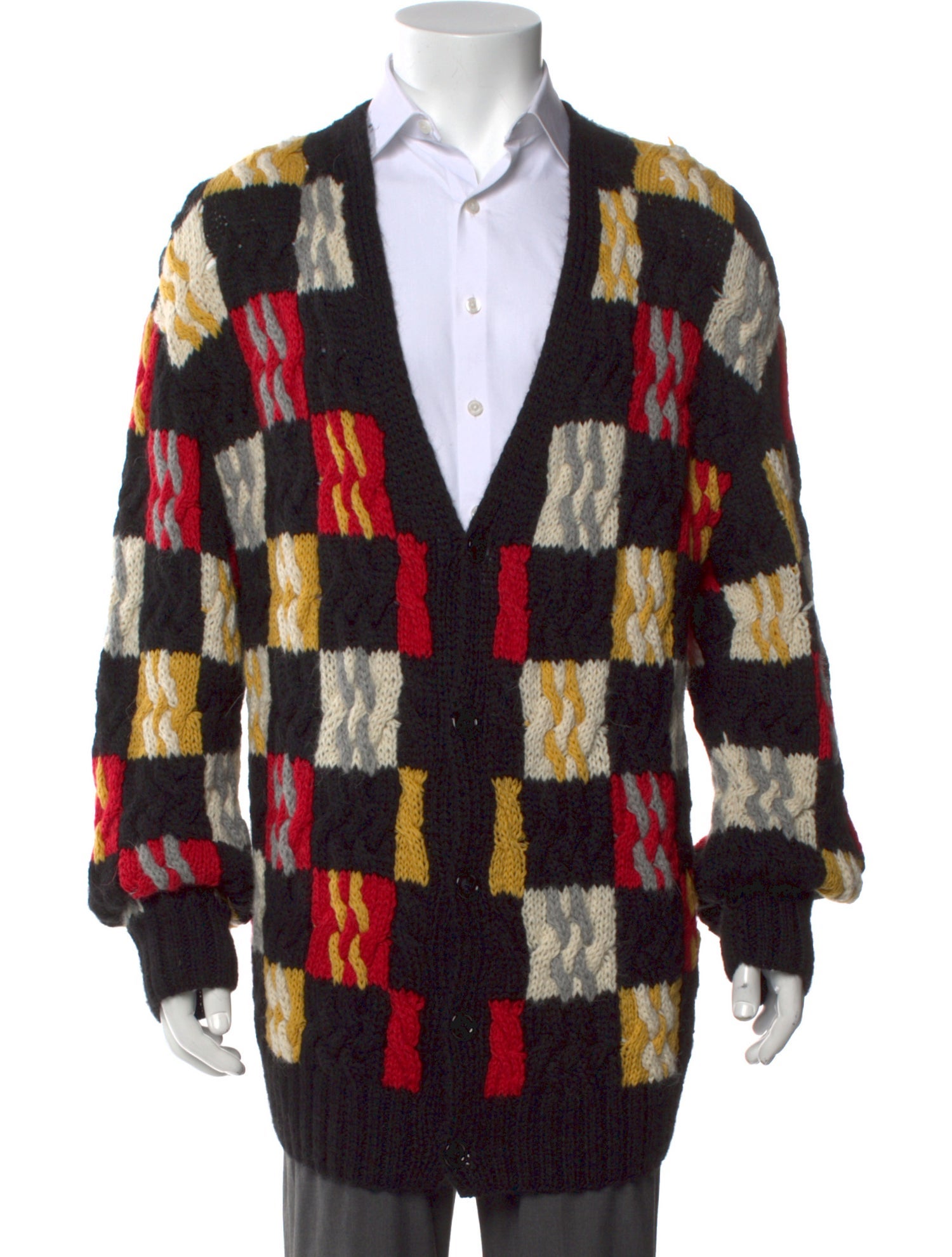 Loewe Wool Printed Cardigan