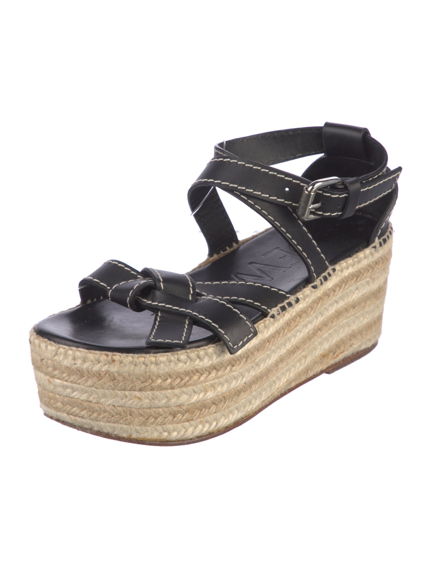 Loewe Leather Espadrilles