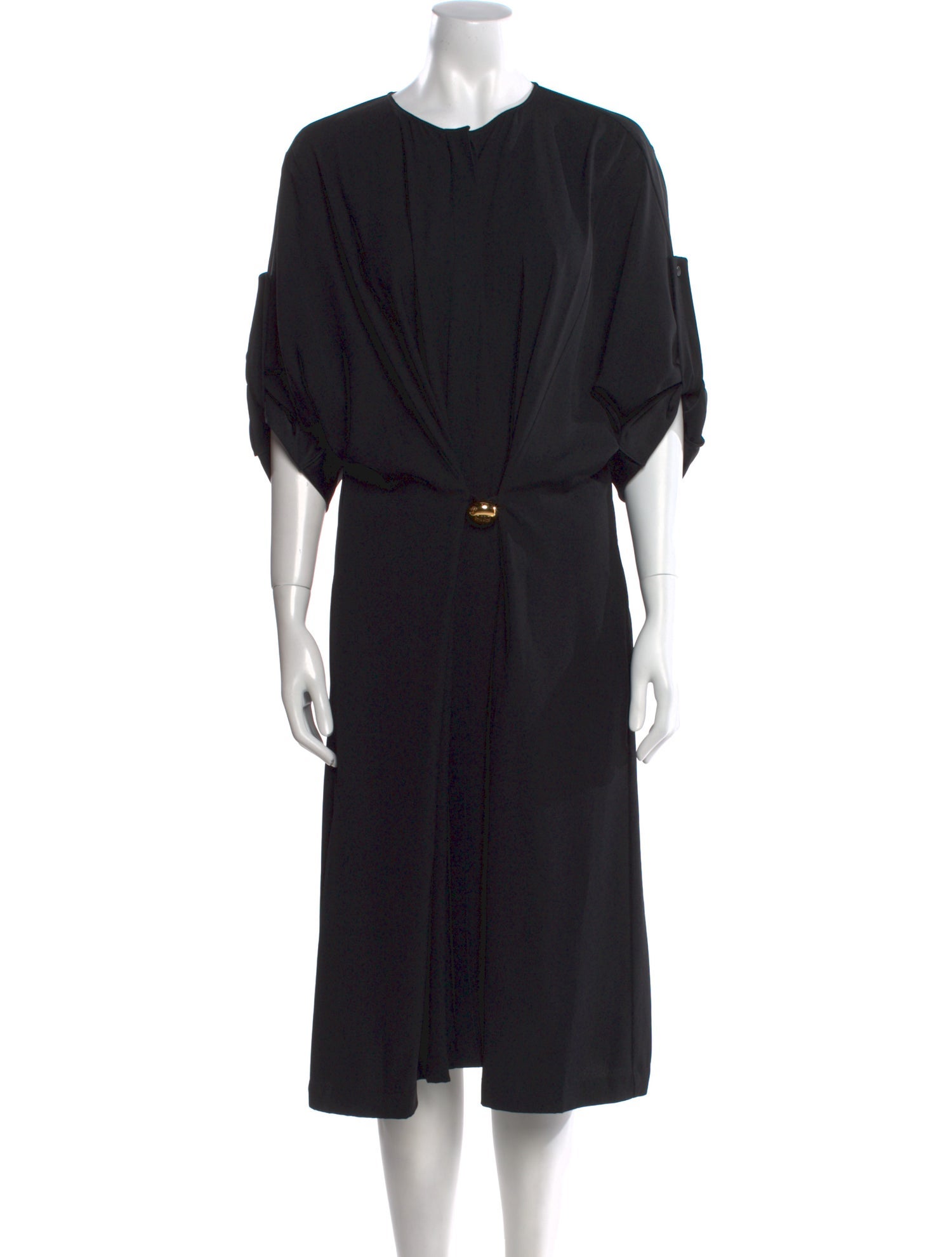 Loewe Crew Neck Midi Length Dress
