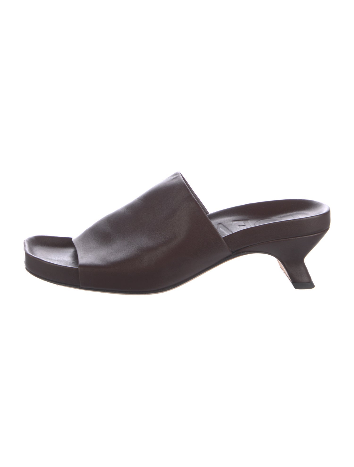 Loewe Leather Slides