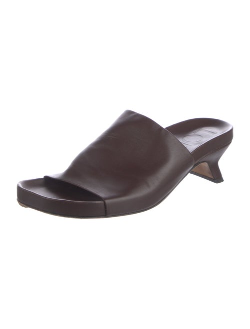 Loewe Leather Slides