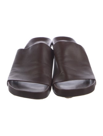 Loewe Leather Slides