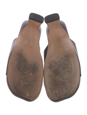 Loewe Leather Slides