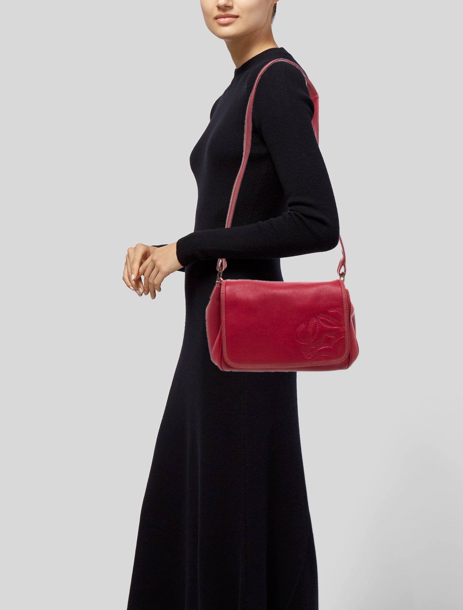 Loewe Leather Shoulder Bag