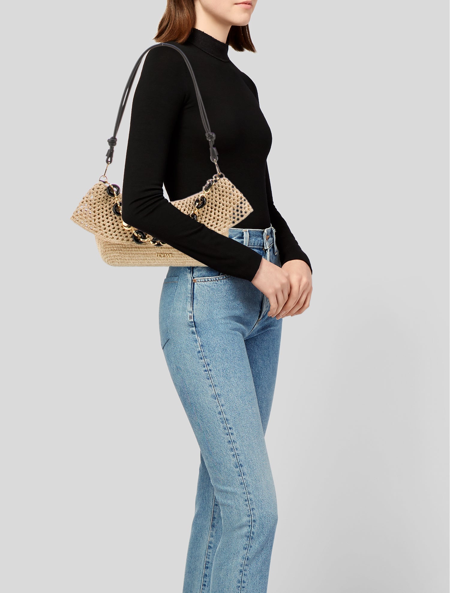 Loewe Raffia Ola Medium