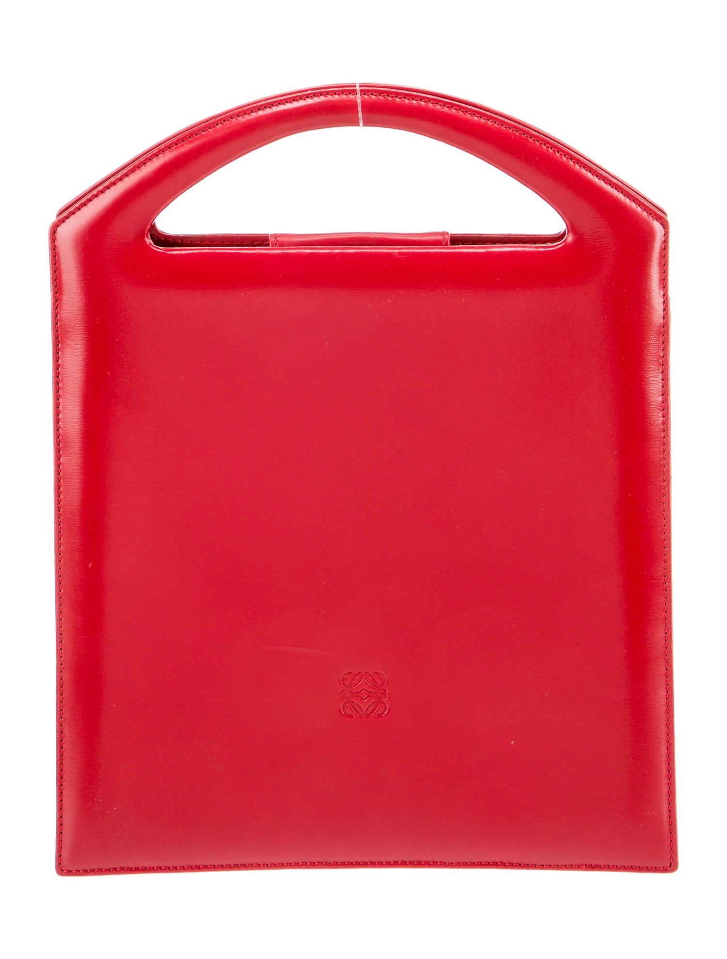 Loewe Leather Top Handle Bag Vintage