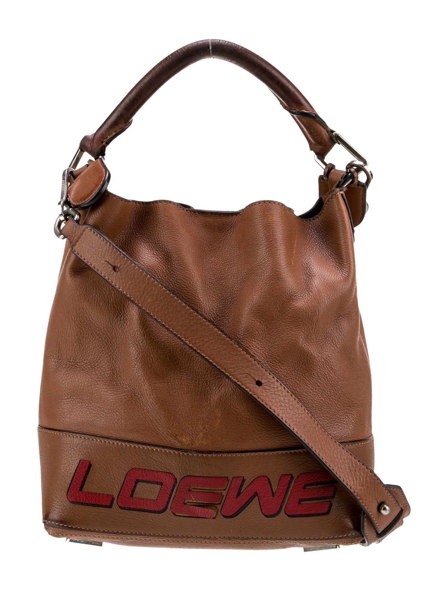 Loewe Leather Top Handle Bag