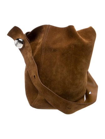 Loewe Suede Pebble Large 2024