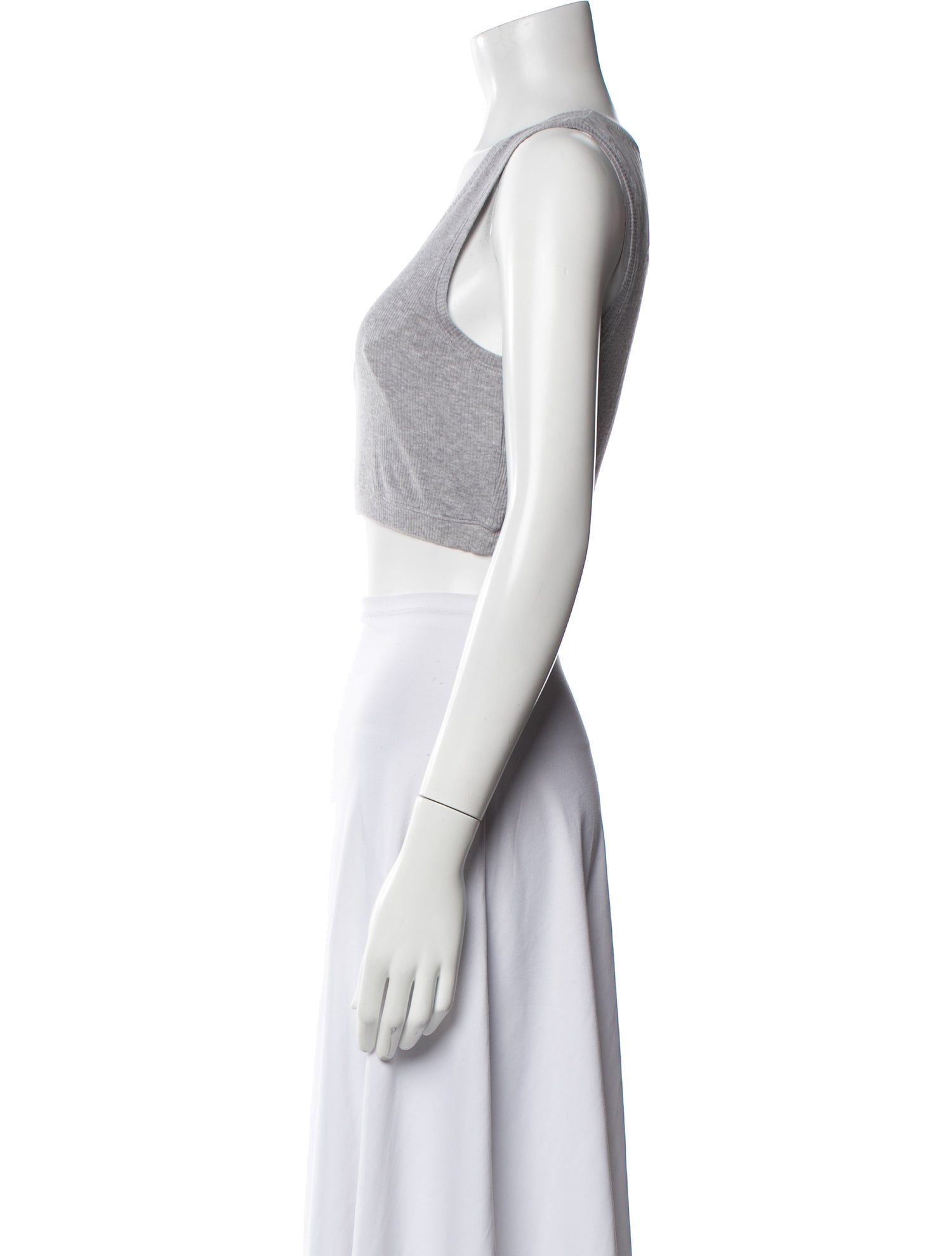 Loewe Anagram Scoop Neck Crop Top