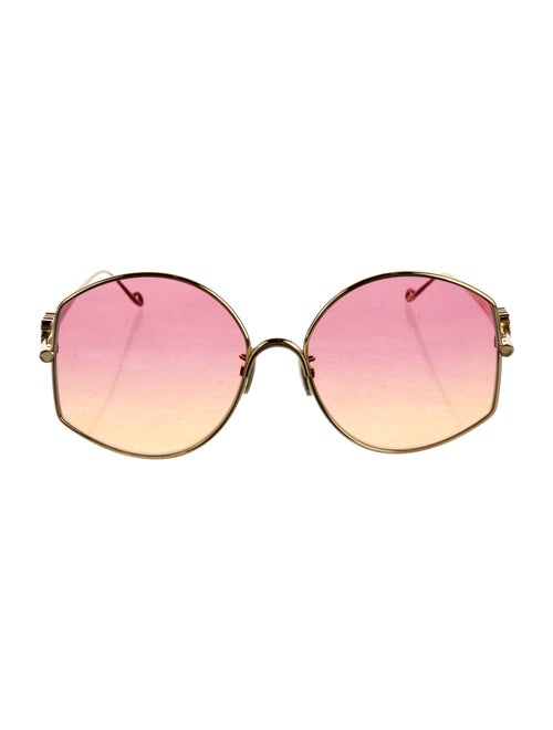 Loewe Oversize Mirrored Sunglasses