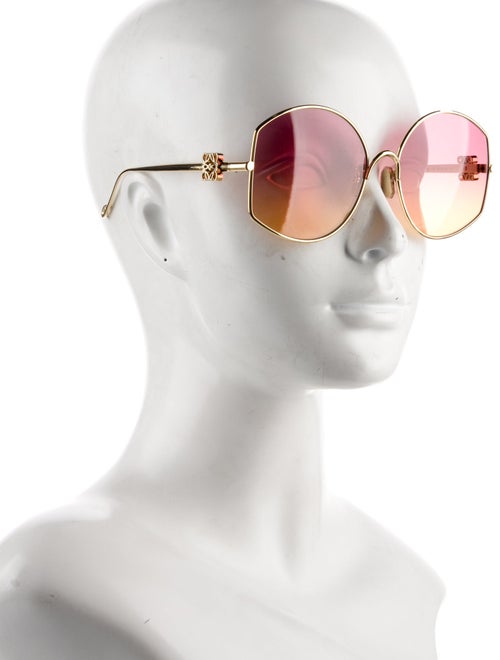 Loewe Oversize Mirrored Sunglasses