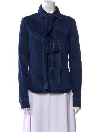 Loewe Long Sleeve Button-Up Top